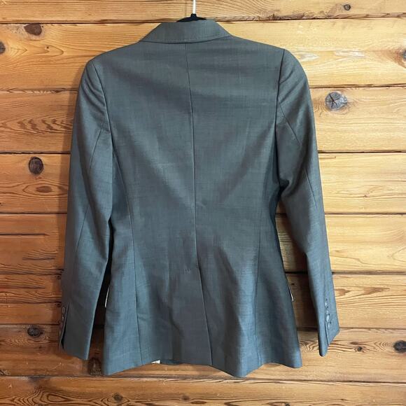 Stella McCartney Gray One Button Blazer Size 40 - Picture 2 of 11
